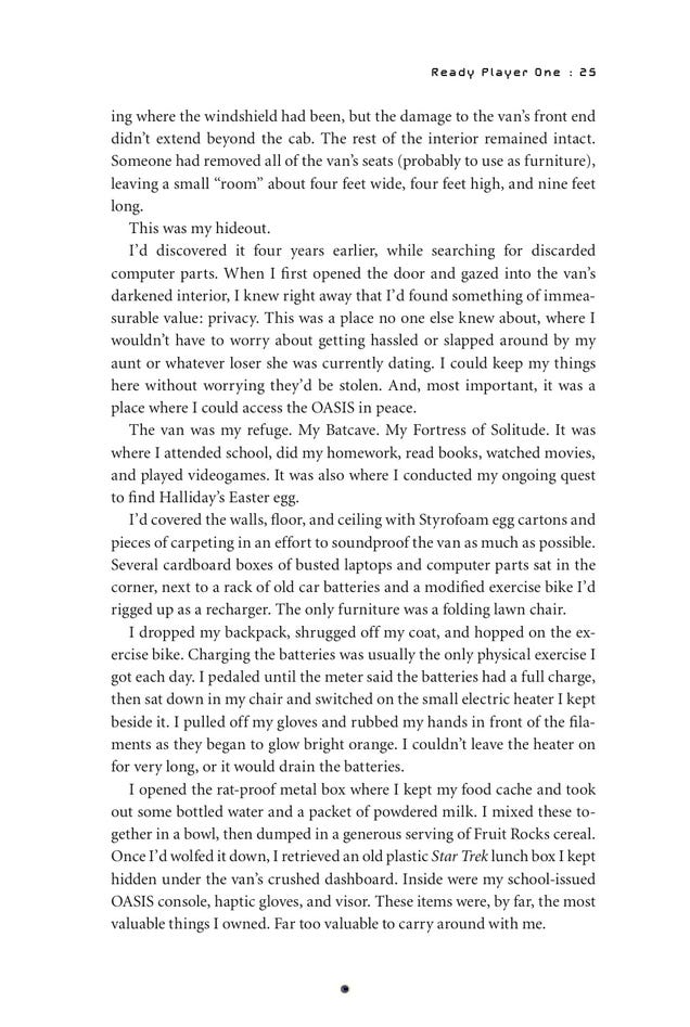 Read the first two chapters of Ernest Cline's new novel, Ready Player One