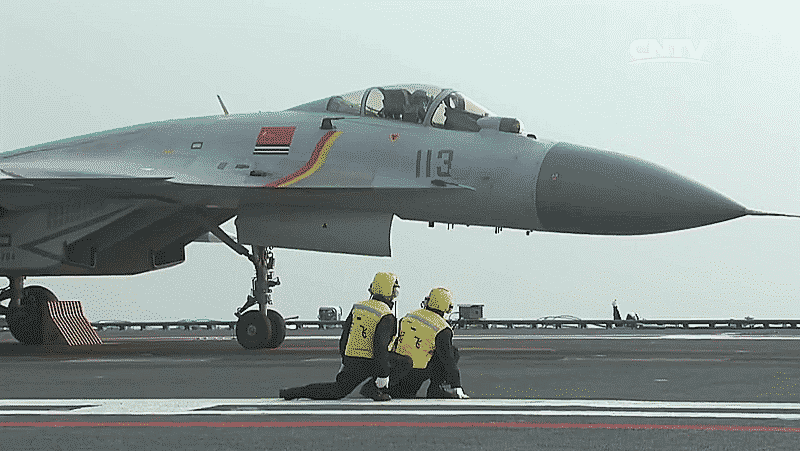 New Video Reveals Evolving Flight Operations Off China's Carrier Liaoning