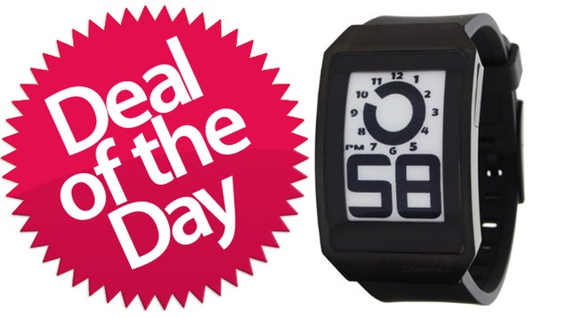 This Phosphor E-Ink Watch Is Your Style-And-Substance Deal of the Day