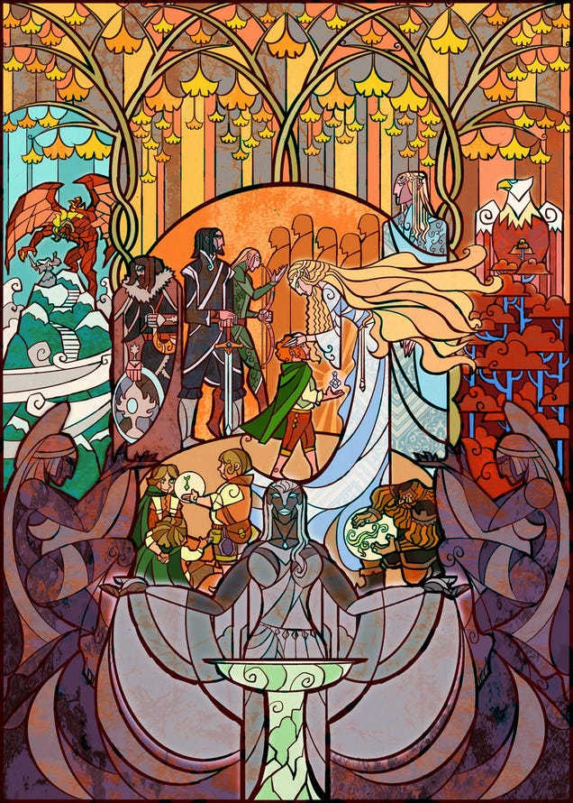 Wonderful Lord of the Rings Art That Goes On And On