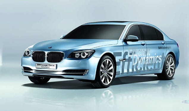 BMW Concept 7 Series ActiveHybrid Adds Power, Efficiency