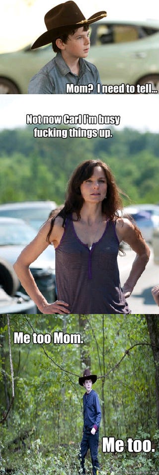 In the most biting Walking Dead memes, everybody hates Lori!