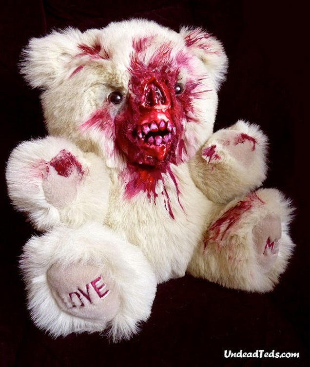 Holy sh*t these undead teddy bears are terrifying