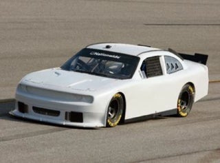 New Nationwide Series Dodge Challenger Looking Muscular On Track, Unlike Rest Of Field