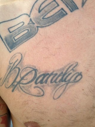 Riff Raff's Tattoos