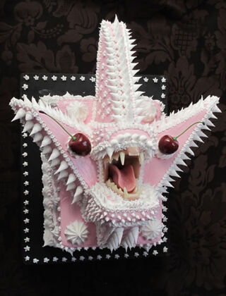 If H.R. Giger were a pastry chef, his cakes might look something like this