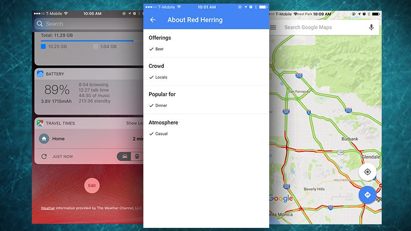 Google Maps for iPhone Improves Its Widgets, Adds More Detail to Map Locations