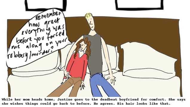 Lifetime Movie Cartoons: My Daughter's Secret