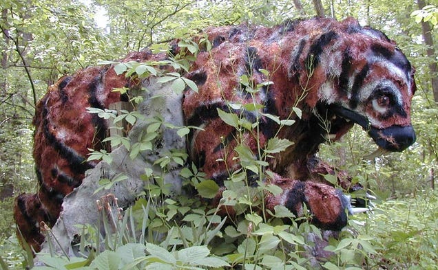 Michigan's Abandoned Dinosaur Amusement Park Is Way Creepy