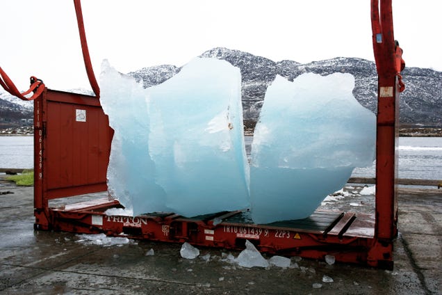 What It Takes To Transport 112 Tons of Arctic Ice Over 2,000 Miles