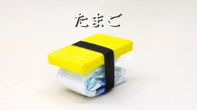 This Isn't Real Sushi. These Are Diapers.
