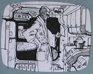 Unused storyboards show how Alien could have been more "pornographic"