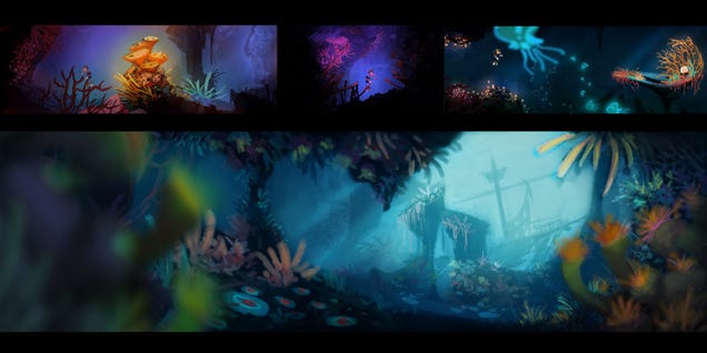 Drown Your Eyeballs in Rayman: Origins' Gorgeous Concept Art