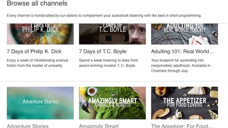 Audible's Channels Service Reads the News Aloud, Offers Premium Podcasts, and More