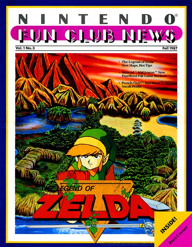 Remembering Nintendo's Other 1980's Magazine, The Nintendo Fun Club
