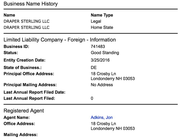 Everything We Know About the Shady "Draper Sterling" Getting Paid by the Trump Campaign
