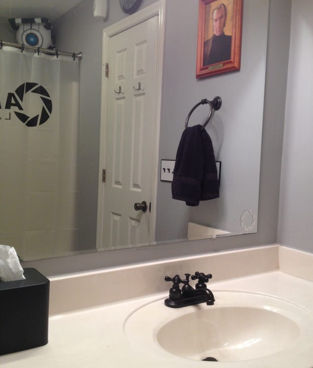 A Portal Bathroom Would Probably Call You Fat