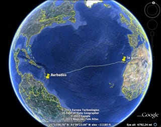 PS Vita Rowboat Capsizes in the Atlantic, Rowers Rescued