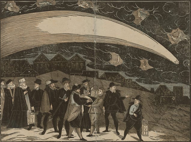 Stunning Depictions of Ancient Comets That Scared the Hell Out of Humans