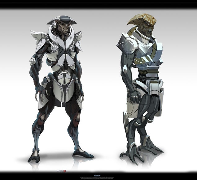 Stunning Mass Effect Portraits (And Dragon Age on a Leash)