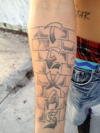 Riff Raff's Tattoos
