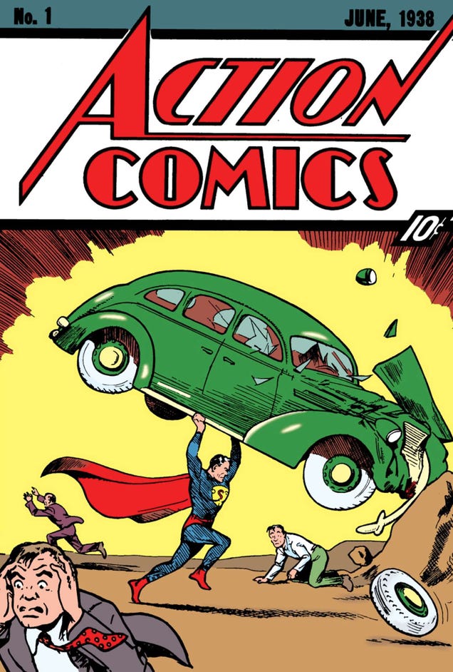 El primer cómic de superhéroes de la historia vale casi $2 millones