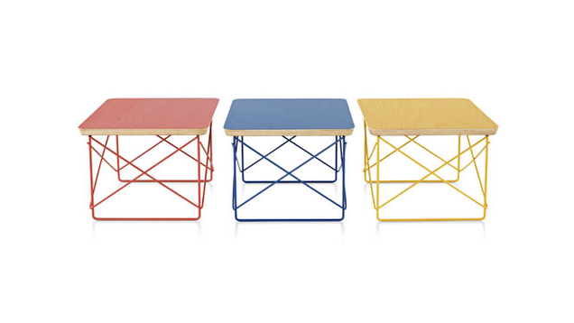 These Limited Edition Eames Tables Bring a Perfect Pop of Primary Color