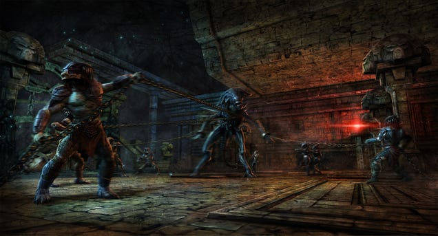 Exclusive Alien vs. Predator concept art shows what a Predator victory party looks like