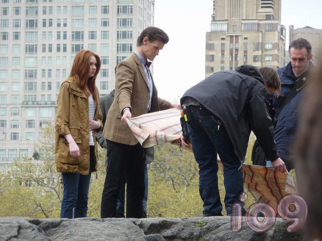 Exclusive Photos from Doctor Who's New York Set