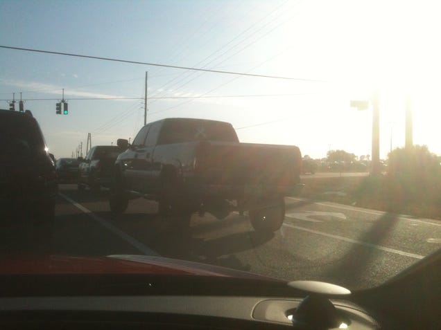 This Lifted Pickup Wanted To Street Race