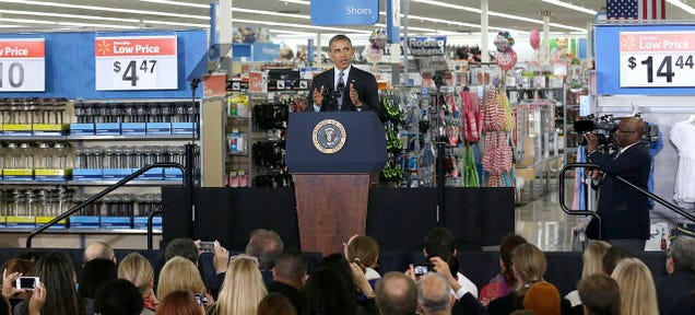 President Obama Pitched Solar Power At a Silicon Valley Walmart Today