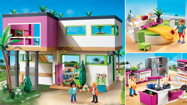 It's OK To Be Jealous Of Playmobil's New Ultra-Modern Luxury Mansion