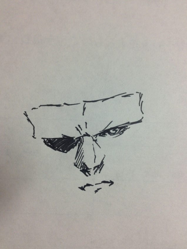 Anyone Can Draw Snake from Metal Gear. Um, Maybe Not.