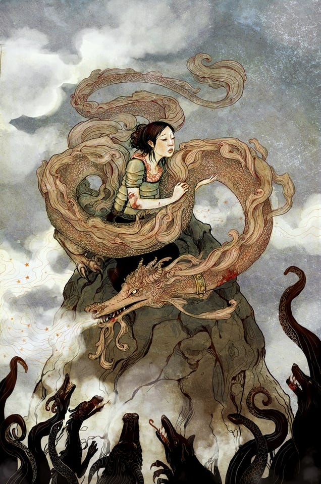 Amazing Fairy Tale Art from a Biology PhD