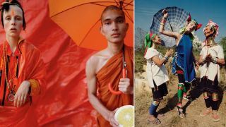 W Continues Fashion's Tradition of Using 'Exotic' People As Props