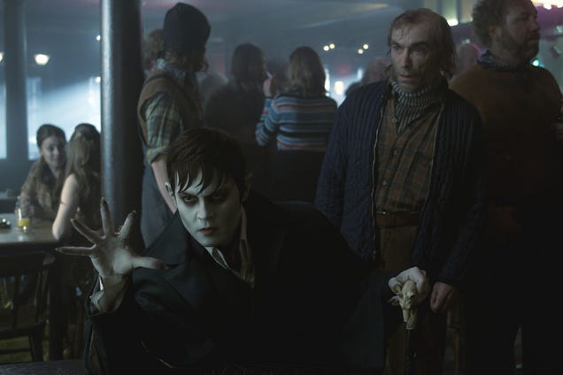 28 stills from Dark Shadows prove Tim Burton has not yet tired of pancake makeup