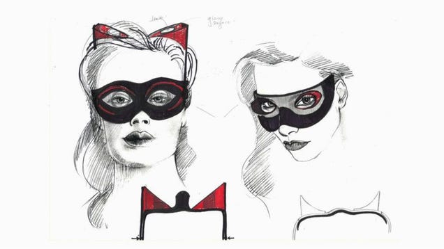 Catwoman concept art shows off Selina Kyle's Catsuit that never was