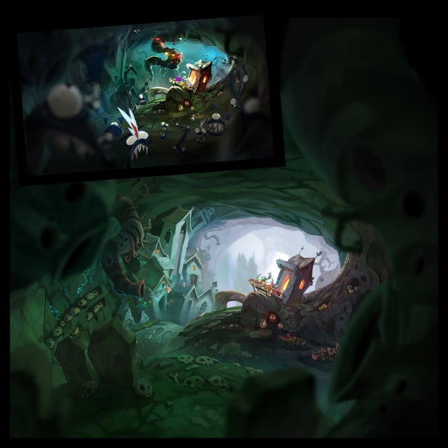Drown Your Eyeballs in Rayman: Origins' Gorgeous Concept Art