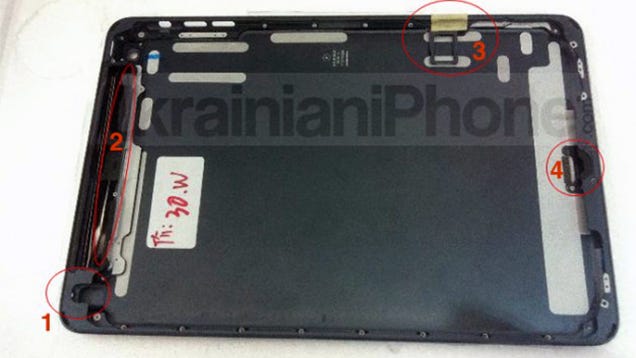 Leaked iPad Mini Photos Show First Look at Black Model, 3G Support