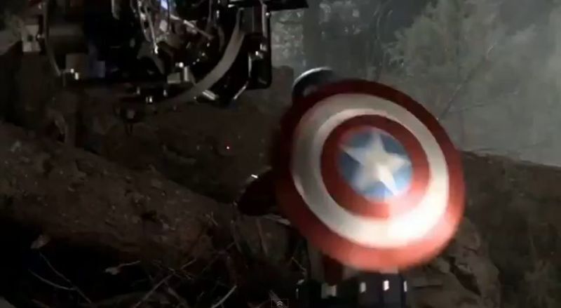 New Glimpses of The Avengers from the Captain America DVD Trailer!