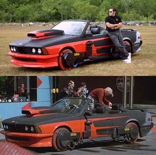 Man Restores Griff Tannen's Hover BMW From Back To The Future 2