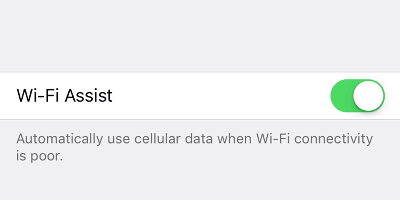 When it comes to saving yourself money on your cell phone bill, turning off Wi-Fi Assist could go a long way. It might cut your data costs drastically.