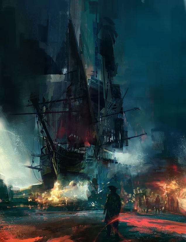 Good Evening. Here's Some Terrific Concept Art.