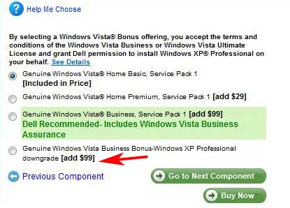 Microsoft, Dell agree: Windows XP is worth more than Vista