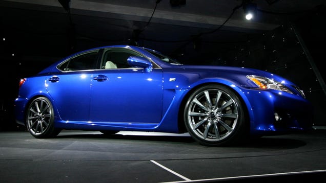 Detroit Auto Show: Lexus IS-F In the Flesh