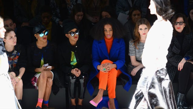 Solange Knowles and Anna Kendrick Are Fashion Week BFFs