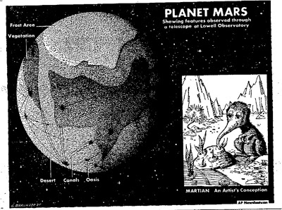 Fantastic Creatures May Greet You to Mars (1957)