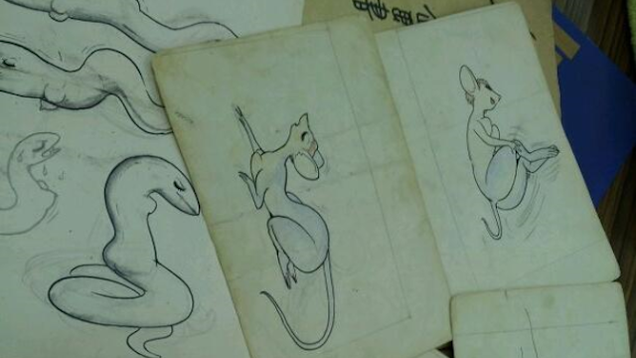 Manga Creator Osamu Tezuka&#39;s Newly Discovered Sexy Mouse Art