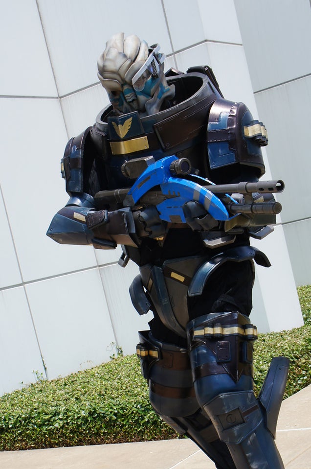 Insane Garrus Cosplay Will Calibrate Your Eyeballs