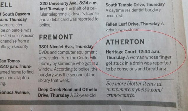 The Police Blotter for America's Third Most Expensive Zip Code is a Thing of First World Beauty